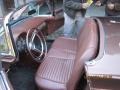  1957 Thunderbird Convertible Bronze Interior
