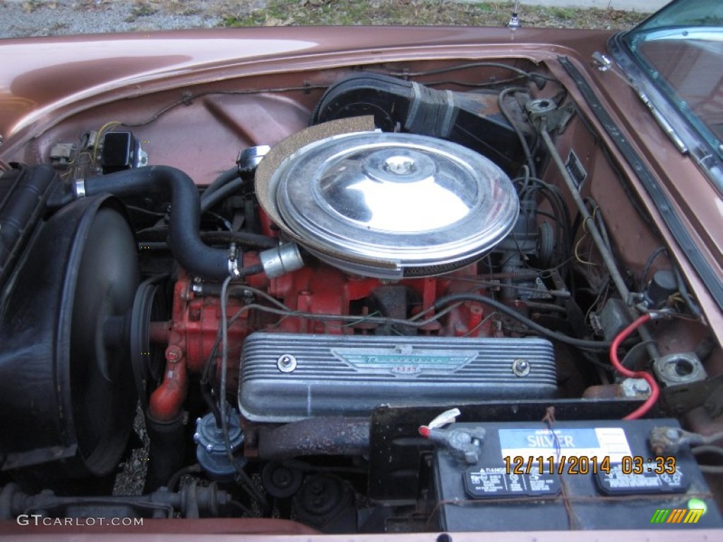 1957 Ford Thunderbird Convertible V8 Engine Photo #100327814
