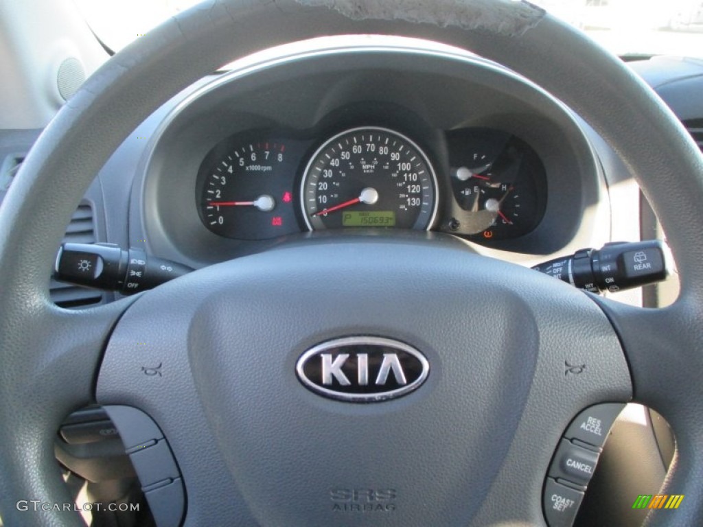 2006 Sedona LX - Midnight Black / Gray photo #9