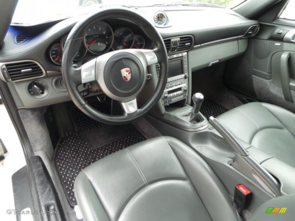 Stone Grey Interior 2006 Porsche 911 Carrera Coupe Photo #100329093