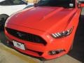 2015 Competition Orange Ford Mustang EcoBoost Premium Coupe  photo #4