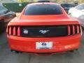 2015 Competition Orange Ford Mustang EcoBoost Premium Coupe  photo #7