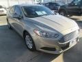 2015 Tectonic Silver Metallic Ford Fusion S  photo #1