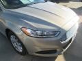 2015 Tectonic Silver Metallic Ford Fusion S  photo #2