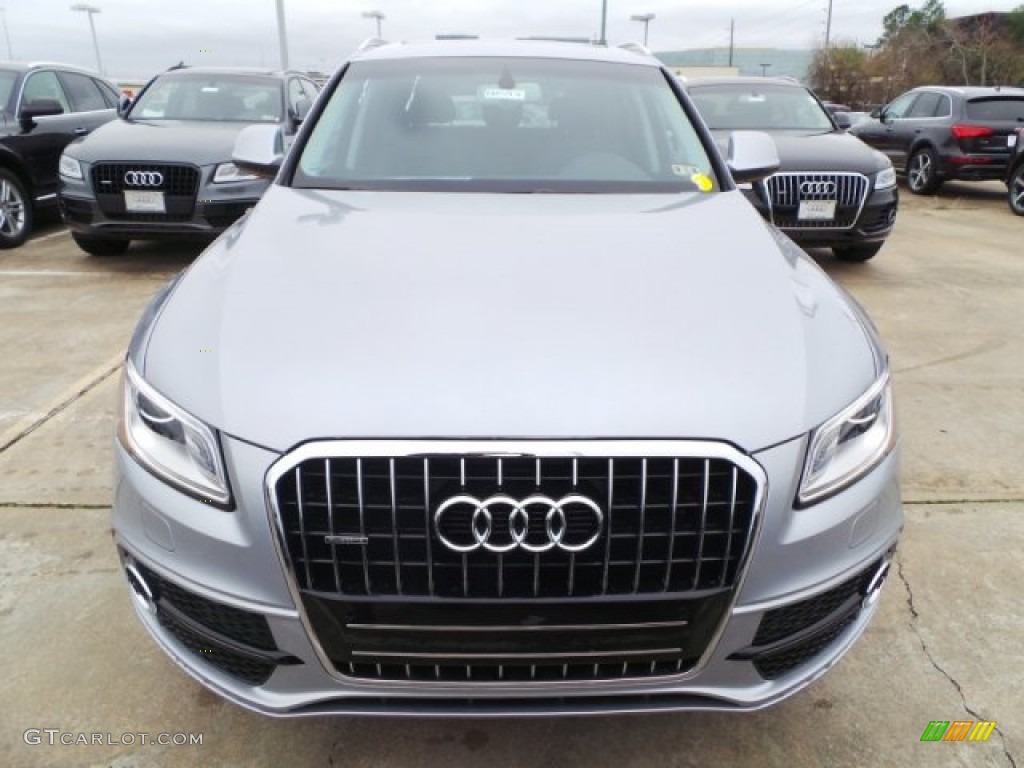 2015 A8 L 4.0T quattro - Floret Silver Metallic / Black photo #2