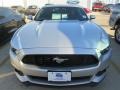2015 Ingot Silver Metallic Ford Mustang EcoBoost Coupe  photo #4