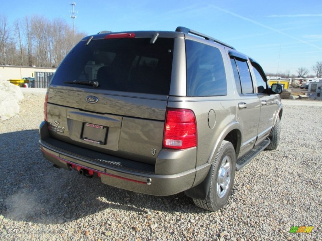 2002 Explorer Limited 4x4 - Mineral Grey Metallic / Midnight Grey photo #21