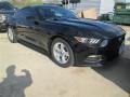 2015 Black Ford Mustang V6 Coupe  photo #1