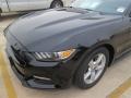 2015 Black Ford Mustang V6 Coupe  photo #5