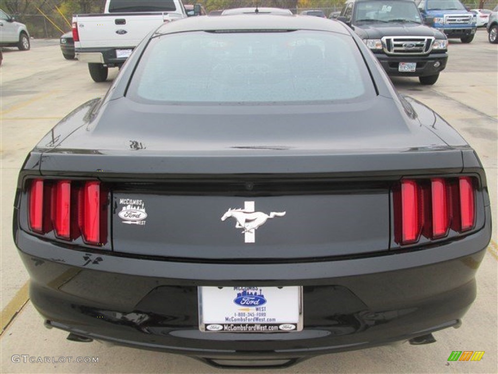 2015 Mustang V6 Coupe - Black / Ebony photo #7