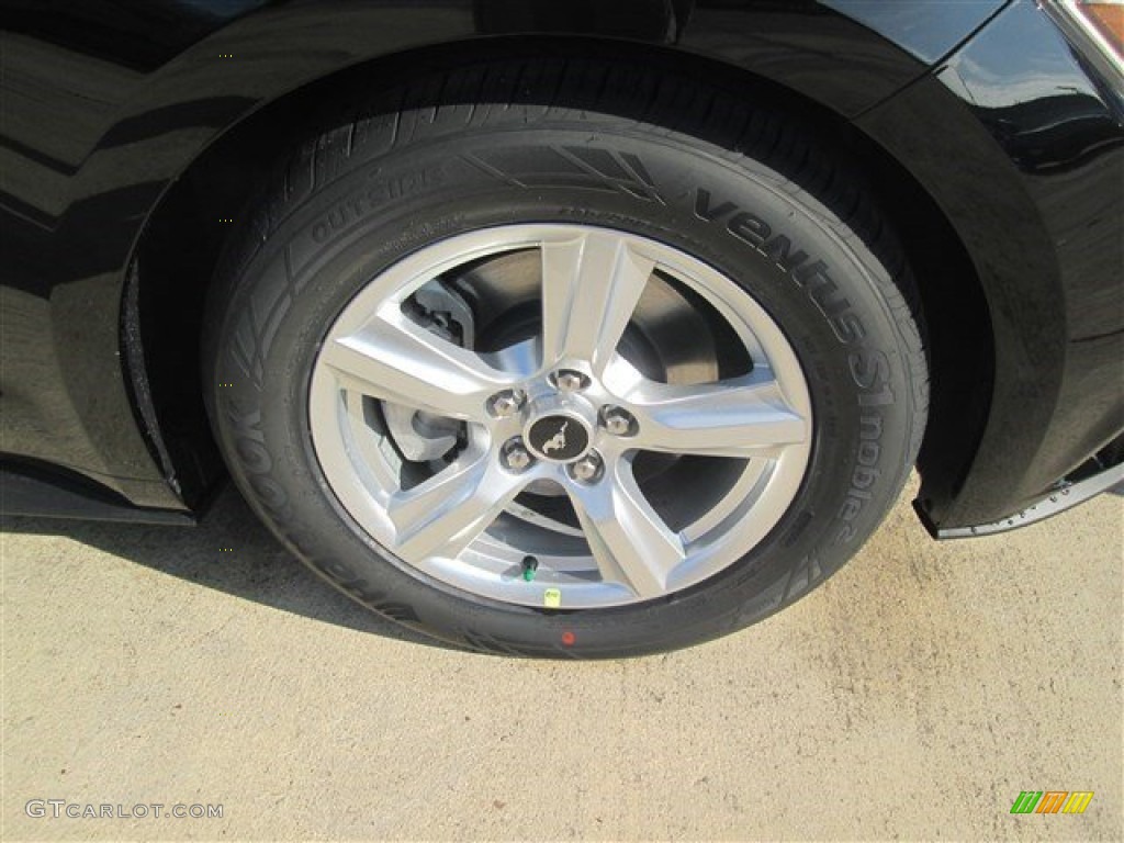 2015 Mustang V6 Coupe - Black / Ebony photo #12