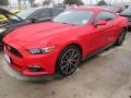 2015 Race Red Ford Mustang EcoBoost Coupe  photo #4