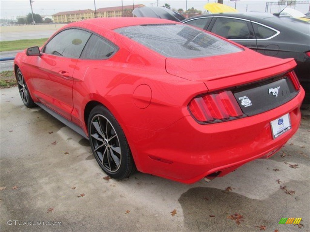 2015 Mustang EcoBoost Coupe - Race Red / Ebony photo #6
