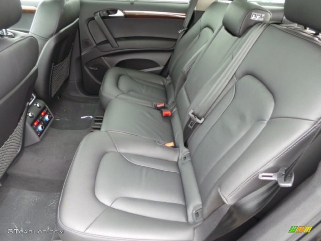 2015 Audi Q7 3.0 TDI Premium Plus quattro Rear Seat Photo #100334141