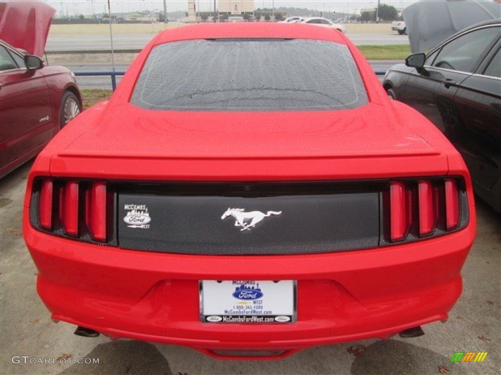 2015 Mustang EcoBoost Coupe - Race Red / Ebony photo #7