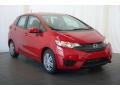 Milano Red 2015 Honda Fit LX Exterior