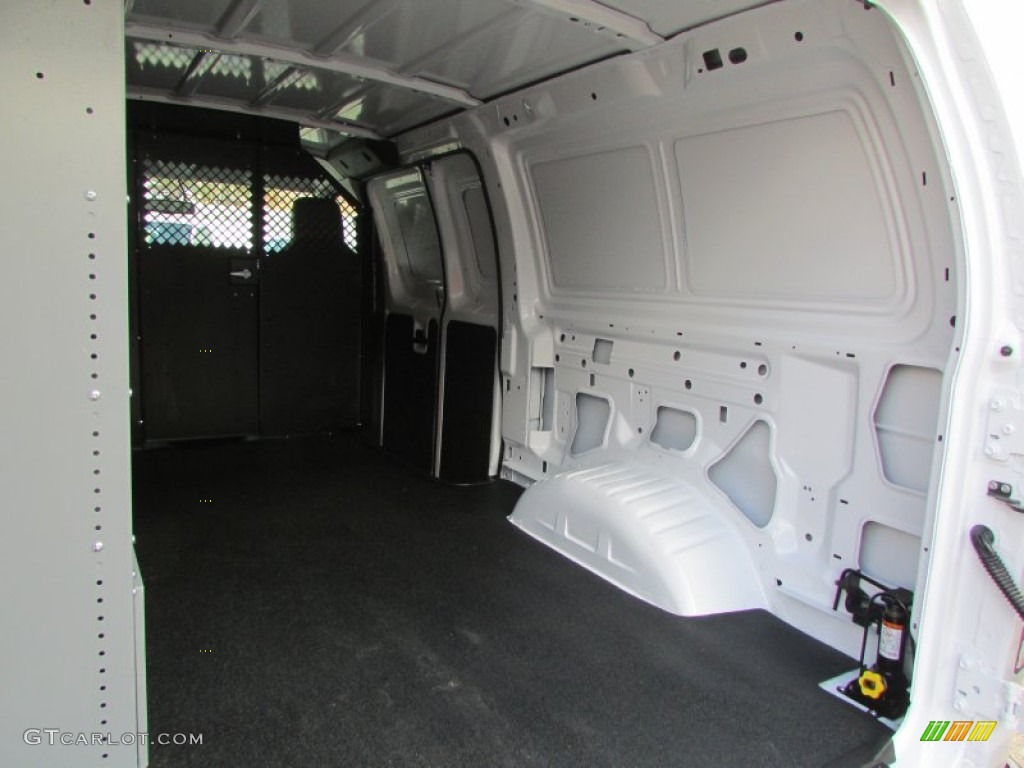 2014 E-Series Van E150 Cargo Van - Oxford White / Medium Flint photo #11