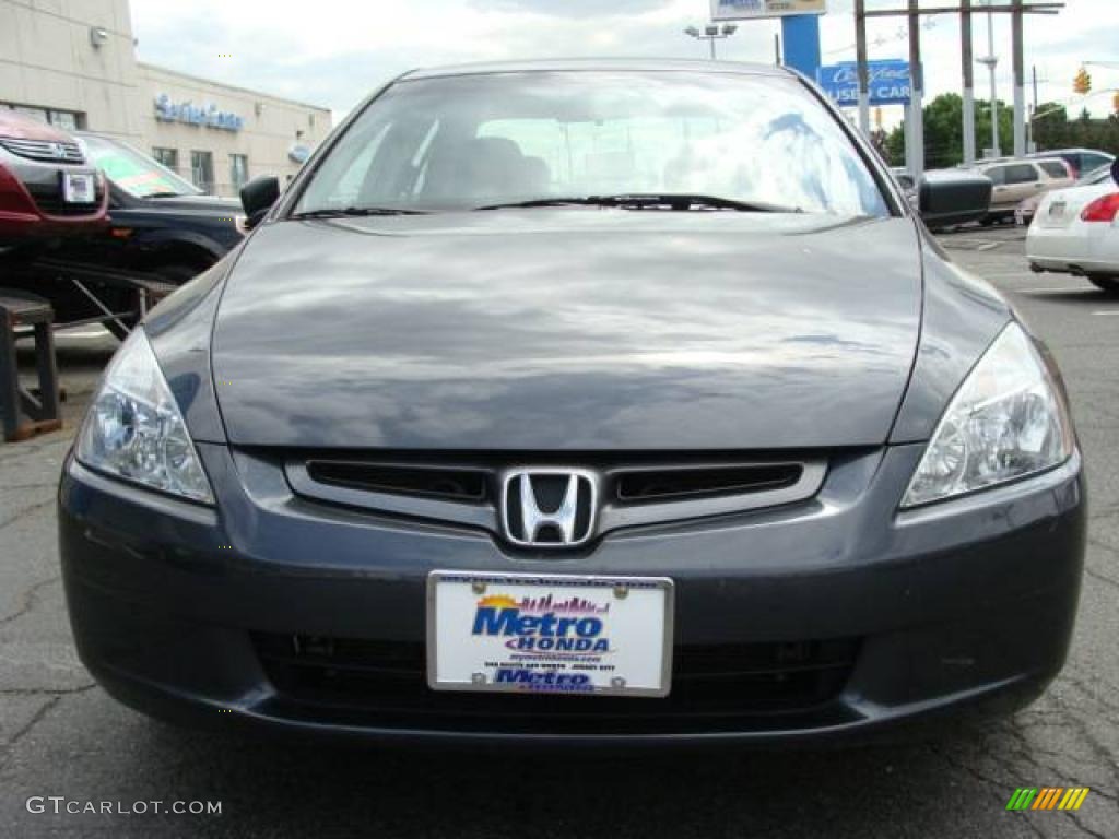 2005 Accord LX Sedan - Graphite Pearl / Gray photo #2