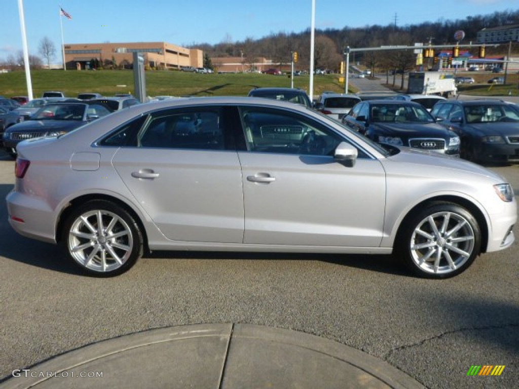 Florett Silver Metallic 2015 Audi A3 2.0 Premium Plus quattro Exterior Photo #100337873