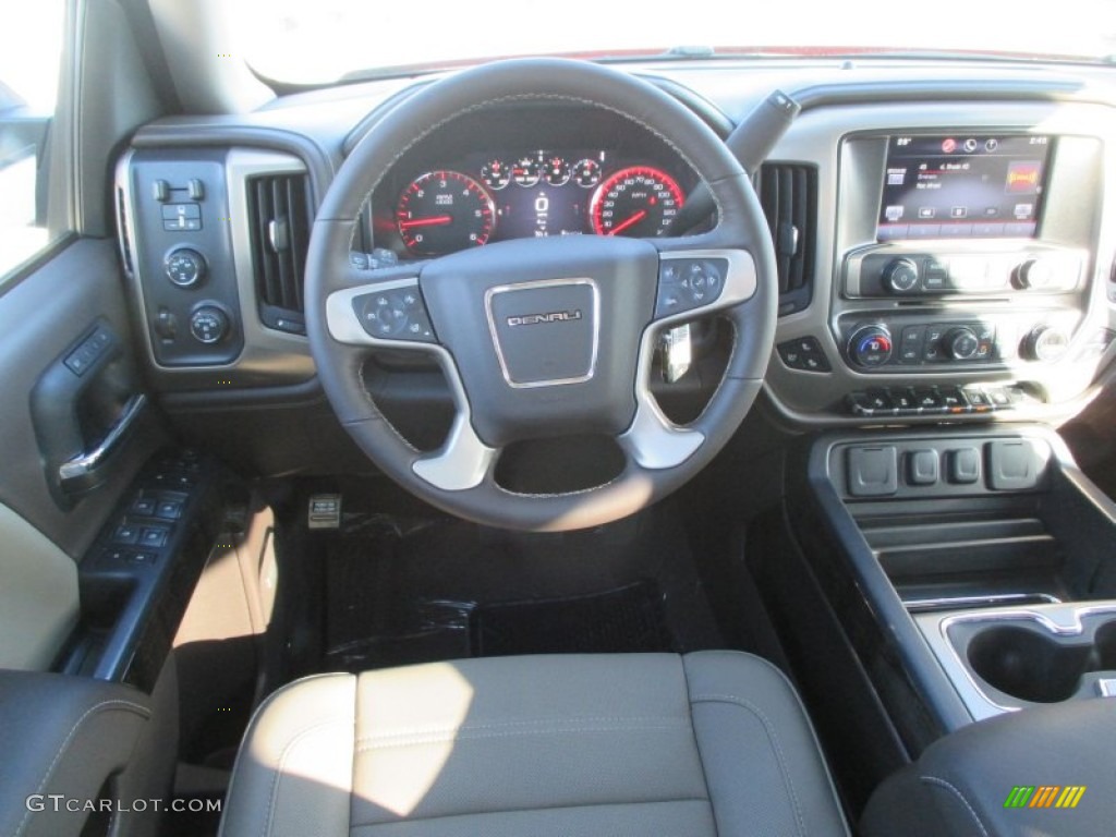 2015 Sierra 1500 Denali Crew Cab 4x4 - Sonoma Red Metallic / Cocoa/Dune photo #28