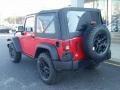 Firecracker Red - Wrangler Willys Wheeler 4x4 Photo No. 4
