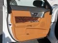London Tan/Warm Charcoal 2015 Jaguar XF 3.0 AWD Door Panel