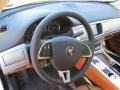 London Tan/Warm Charcoal 2015 Jaguar XF 3.0 AWD Steering Wheel
