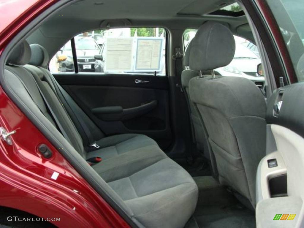 2006 Accord EX Sedan - Redondo Red Pearl / Gray photo #12