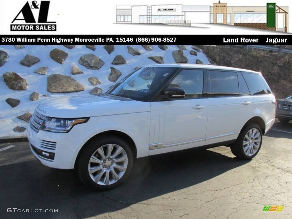 2015 Fuji White Land Rover Range Rover Supercharged