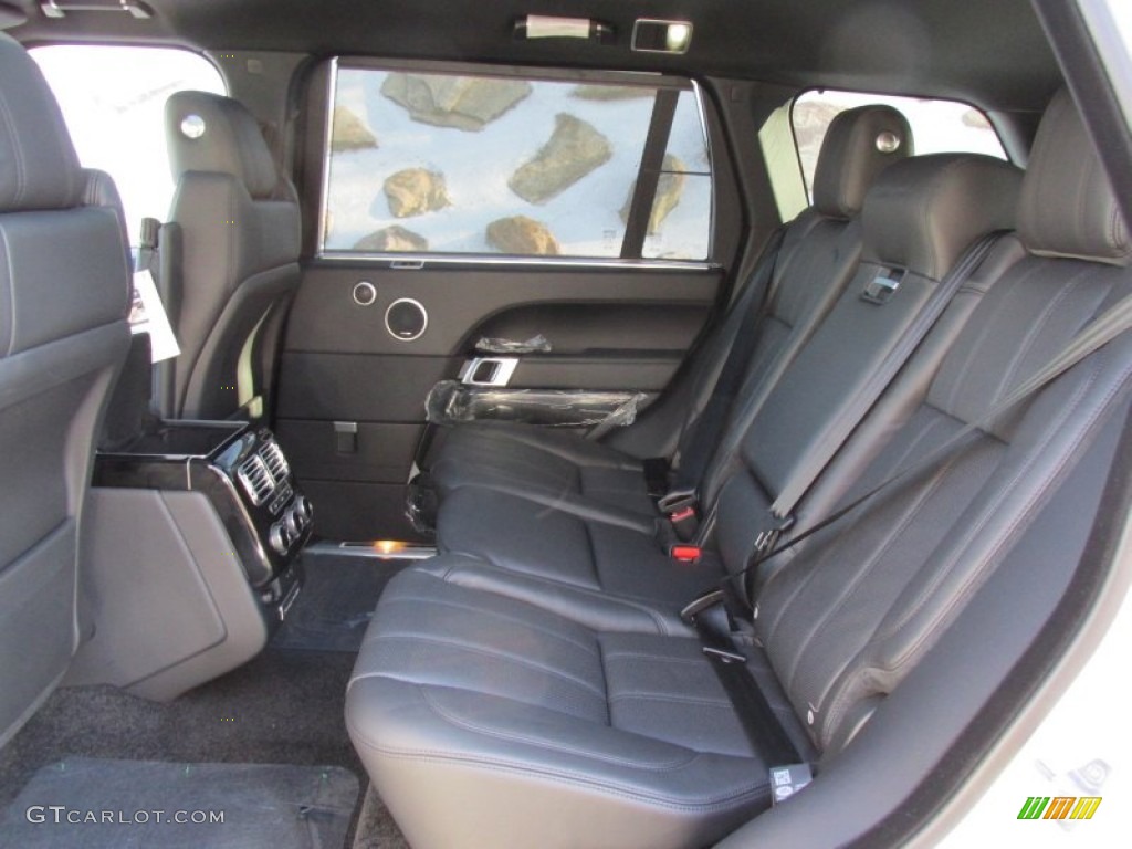 2015 Land Rover Range Rover Supercharged Rear Seat Photo #100339649