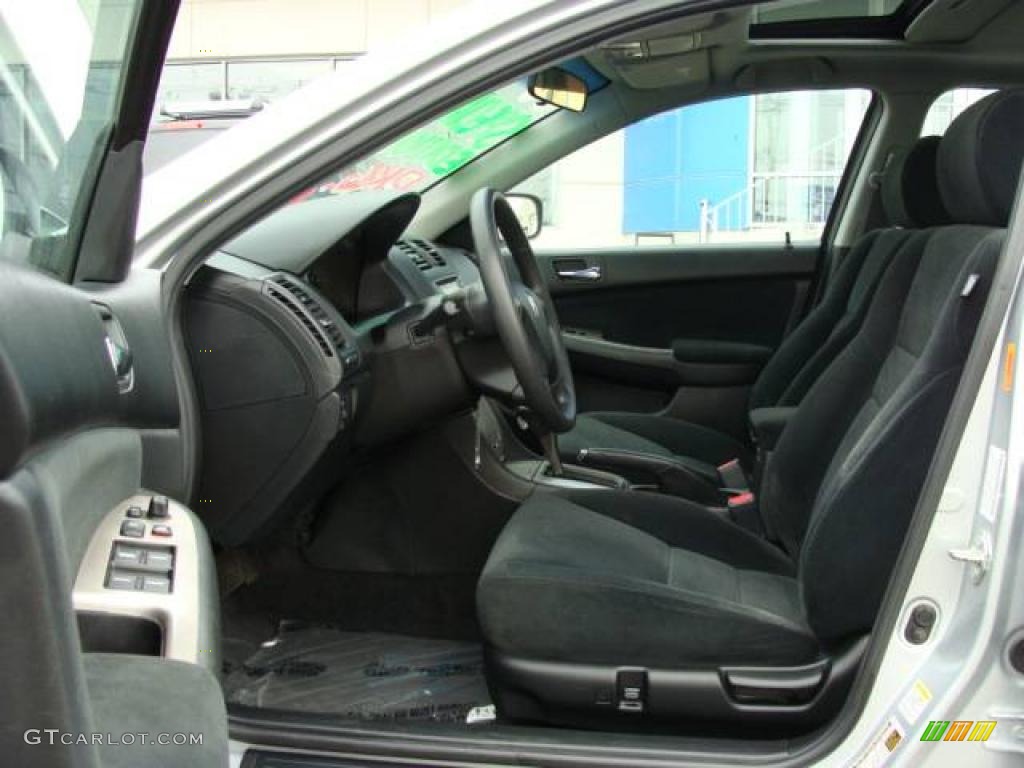 2006 Accord EX Sedan - Alabaster Silver Metallic / Black photo #5