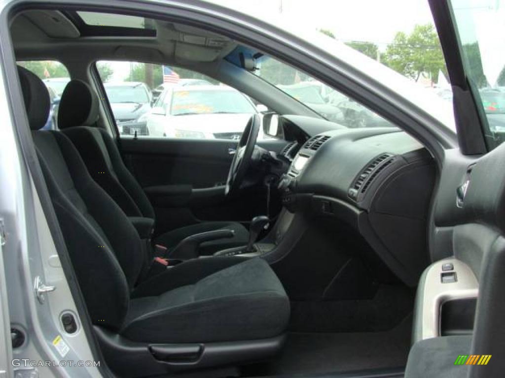 2006 Accord EX Sedan - Alabaster Silver Metallic / Black photo #6