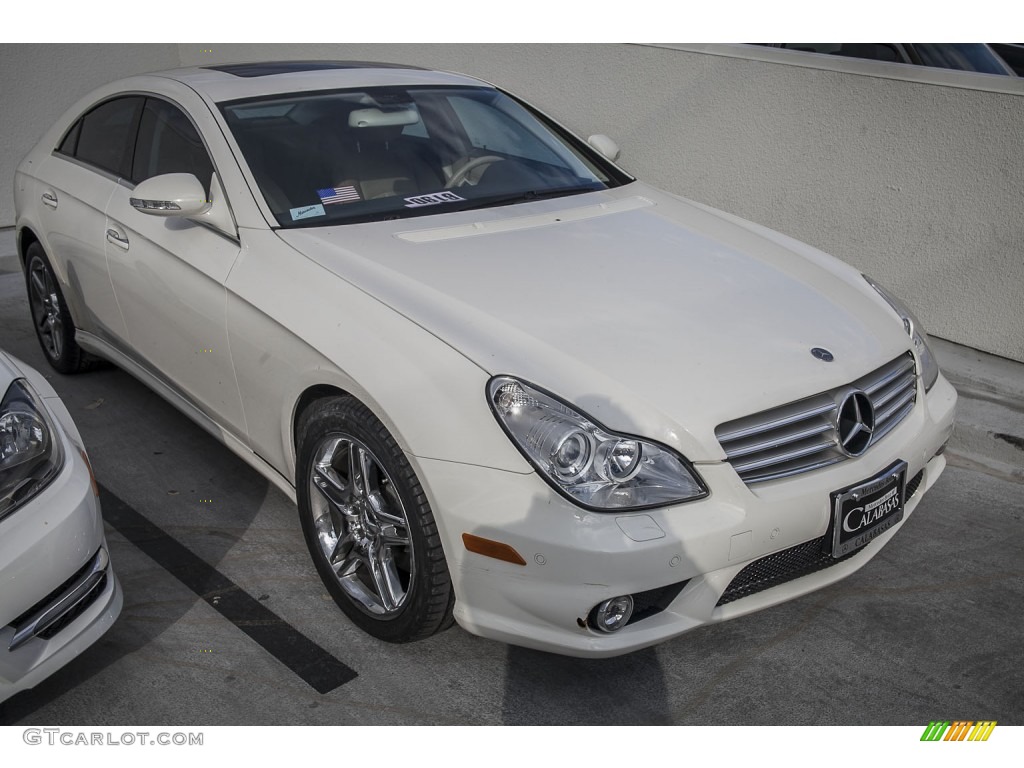 2006 CLS 500 - Alabaster White / Cashmere Beige photo #1