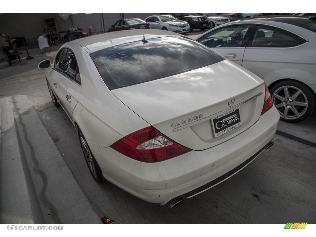 2006 CLS 500 - Alabaster White / Cashmere Beige photo #5