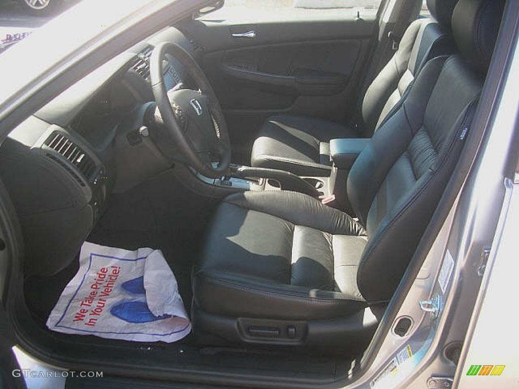 2006 Accord EX-L Sedan - Alabaster Silver Metallic / Black photo #5