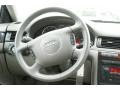 2003 Audi A6 Platinum Interior Steering Wheel Photo