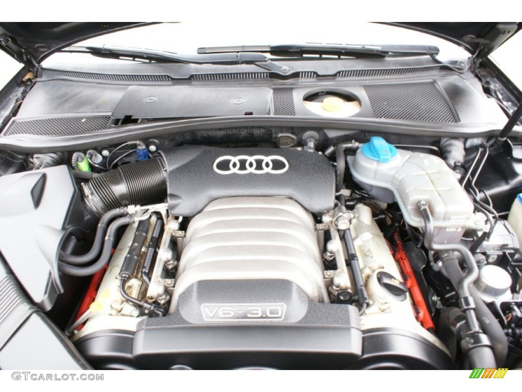 2003 Audi A6 3.0 quattro Sedan 3.0 Liter DOHC 30-Valve V6 Engine Photo #100341946