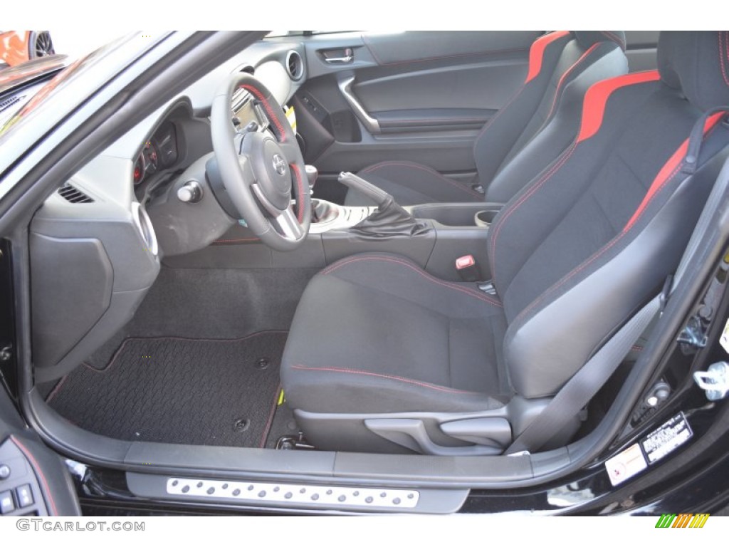 2015 FR-S  - Raven / Black/Red Accents photo #6