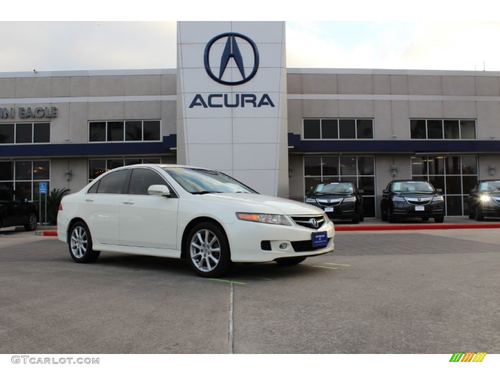 Premium White Pearl Acura TSX