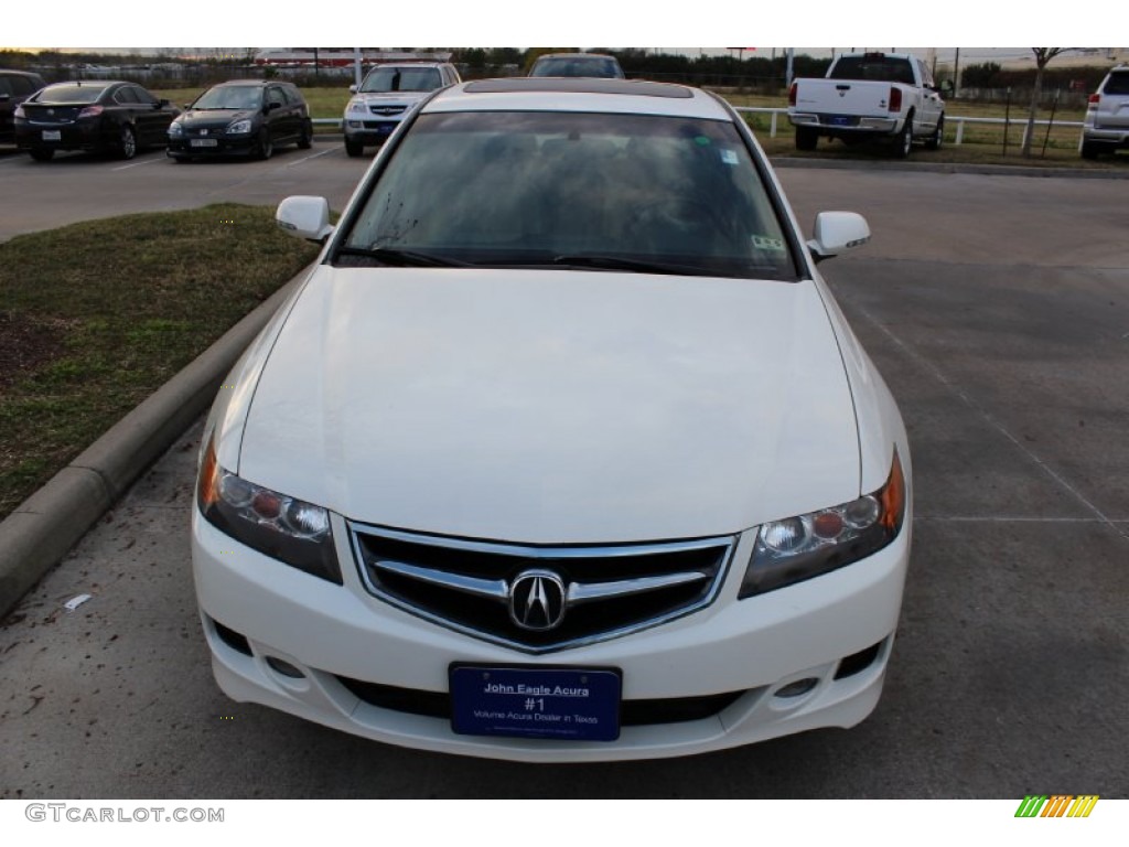 2006 TSX Sedan - Premium White Pearl / Parchment photo #2