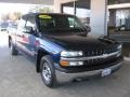 2002 Indigo Blue Metallic Chevrolet Silverado 1500 LS Extended Cab  photo #1