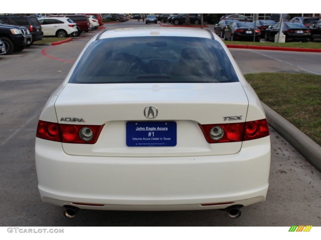 2006 TSX Sedan - Premium White Pearl / Parchment photo #6