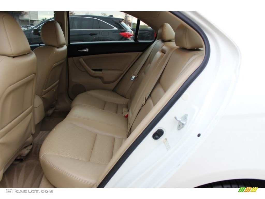 2006 TSX Sedan - Premium White Pearl / Parchment photo #14