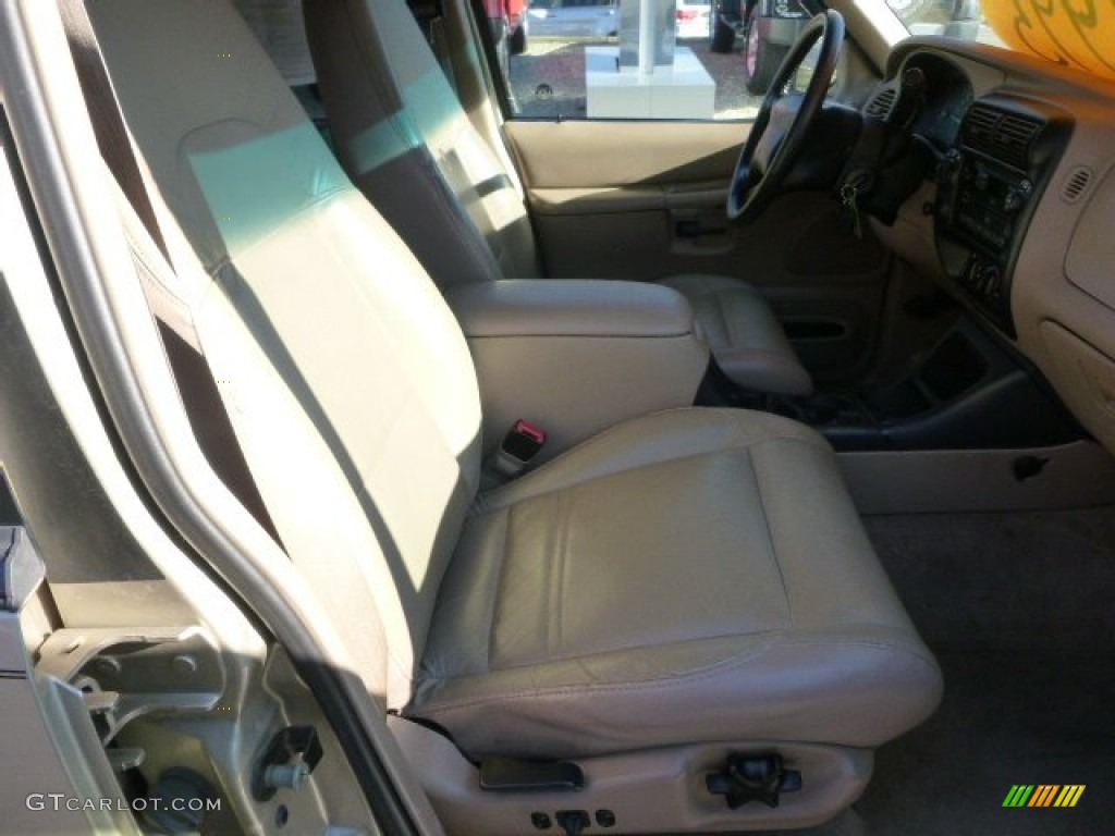 2001 Explorer XLT 4x4 - Harvest Gold Metallic / Medium Prairie Tan photo #10