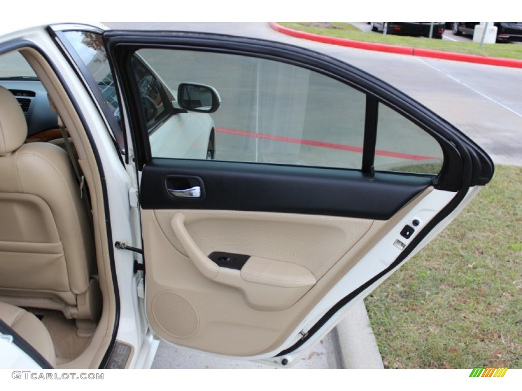 2006 TSX Sedan - Premium White Pearl / Parchment photo #15