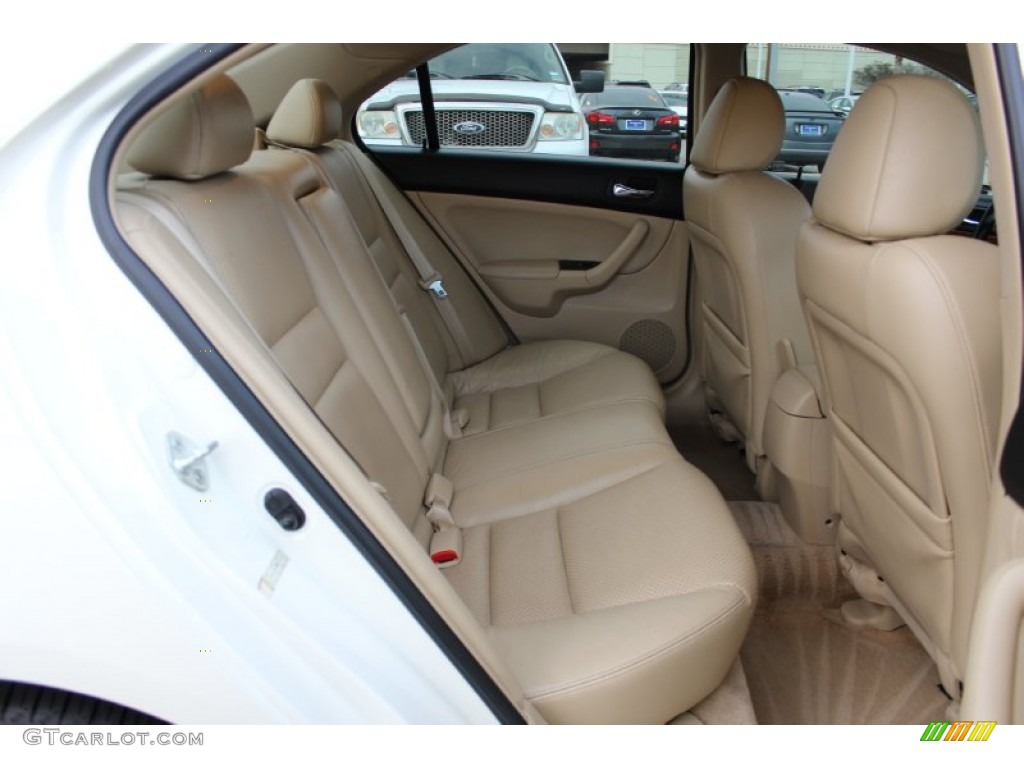 2006 TSX Sedan - Premium White Pearl / Parchment photo #16