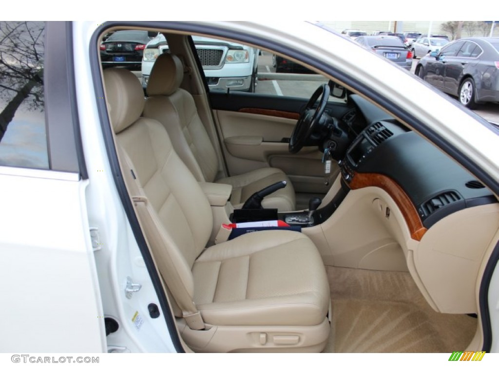 2006 TSX Sedan - Premium White Pearl / Parchment photo #18