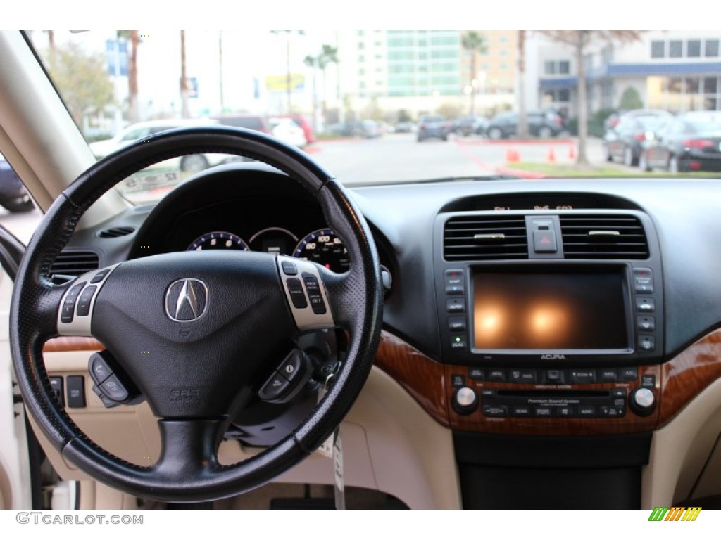 2006 TSX Sedan - Premium White Pearl / Parchment photo #19