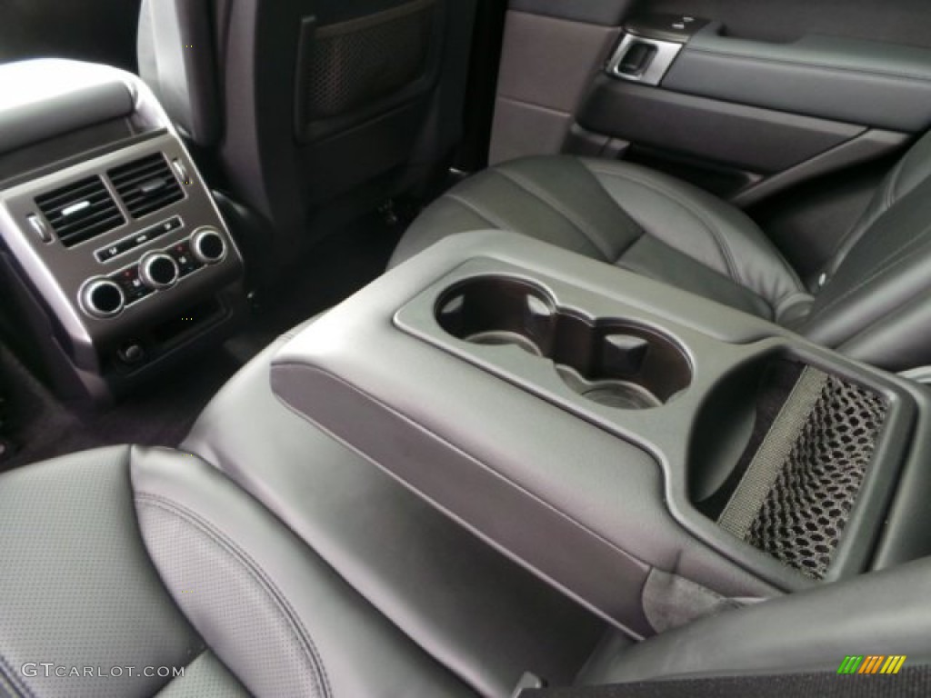 2014 Range Rover Sport Supercharged - Santorini Black Metallic / Ebony/Lunar/Ebony photo #40