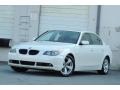 Alpine White 2005 BMW 5 Series 530i Sedan Exterior